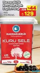 MARMARABİRLİK KURU SELE SİYAH ZEYTİN 750 G fiyat ve kampanya bilgisi